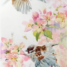 Схема вышивки «Весна Ольга Цурина»