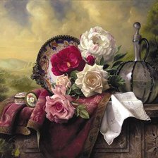 Схема вышивки «Натюрморт»