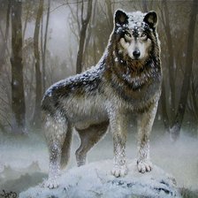 Схема вышивки «серия "животные"»