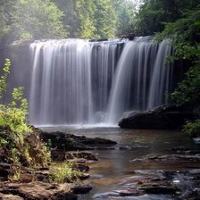 Схема вышивки «Водопад»