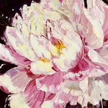 Схема вышивки «Подушка "Пионы"»