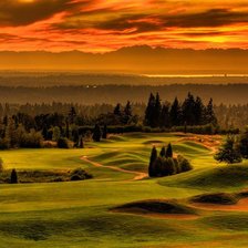 Схема вышивки «Пейзаж»