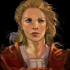 Схема вышивки «Портрет»