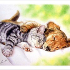 Схема вышивки «Обнимашки»