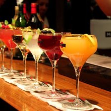 Схема вышивки «Коктейли»