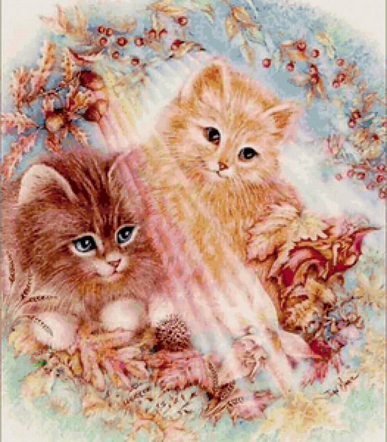 котята - кошки, животные - предпросмотр