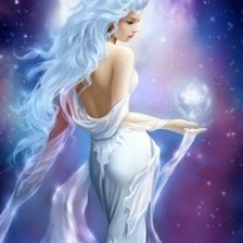 Схема вышивки «женский образ»