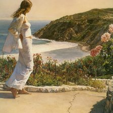 Схема вышивки «Прогулки у моря»