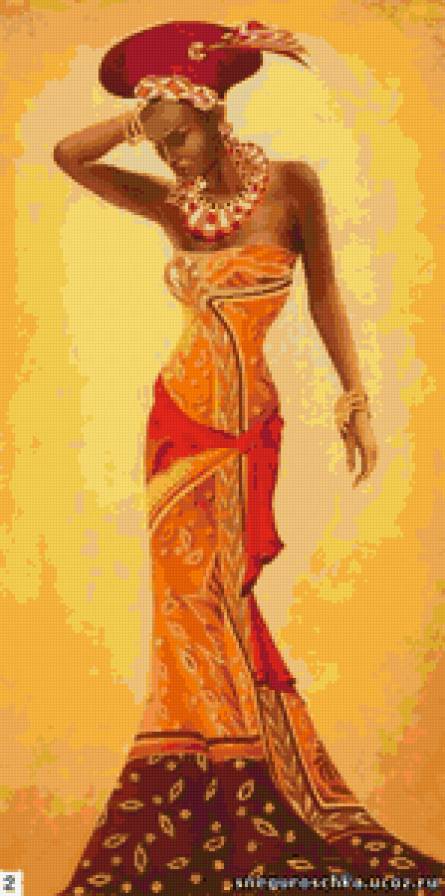 африканка - женщина, африка - предпросмотр