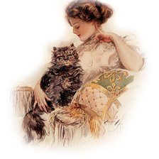 Схема вышивки «Серия "Портрет"»