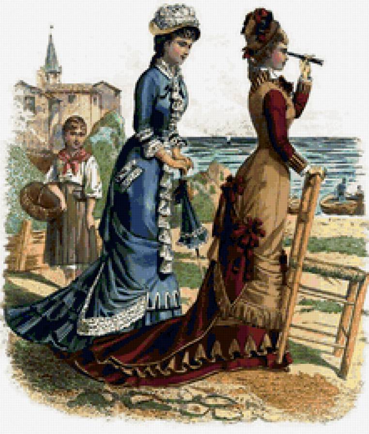 Серия ВИКТОРИАНСКАЯ ЭПОХА - женщина, красота, история - предпросмотр