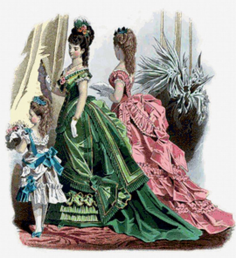 Серия ВИКТОРИАНСКАЯ ЭПОХА - женщина, ребенок, история, красота - предпросмотр