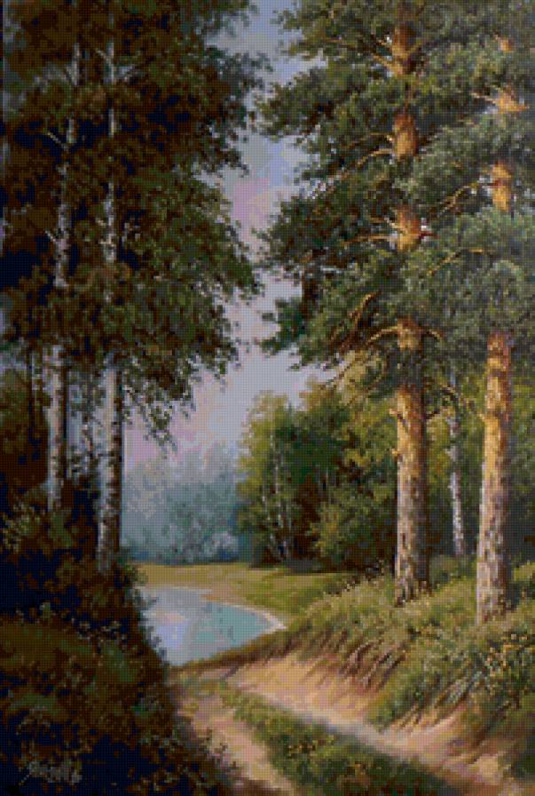 Серия "Пейзаж. Лето" - река, пейзаж, лето - предпросмотр