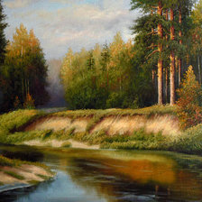 Схема вышивки «Серия "Пейзаж. Лето"»