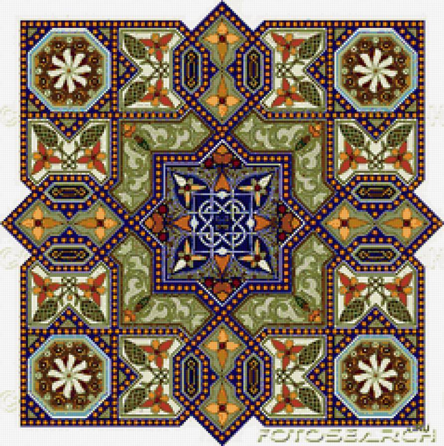 восточный орнамент - орнаменты, узоры, восток - предпросмотр