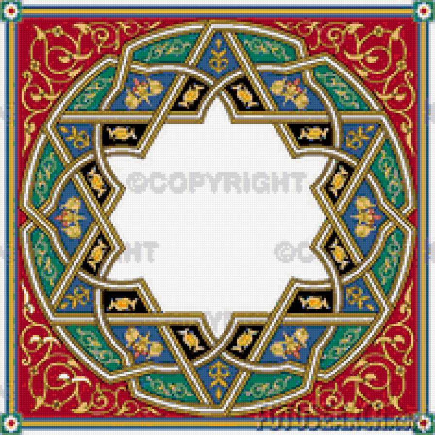 восточный орнамент - орнаменты, восток, узоры - предпросмотр