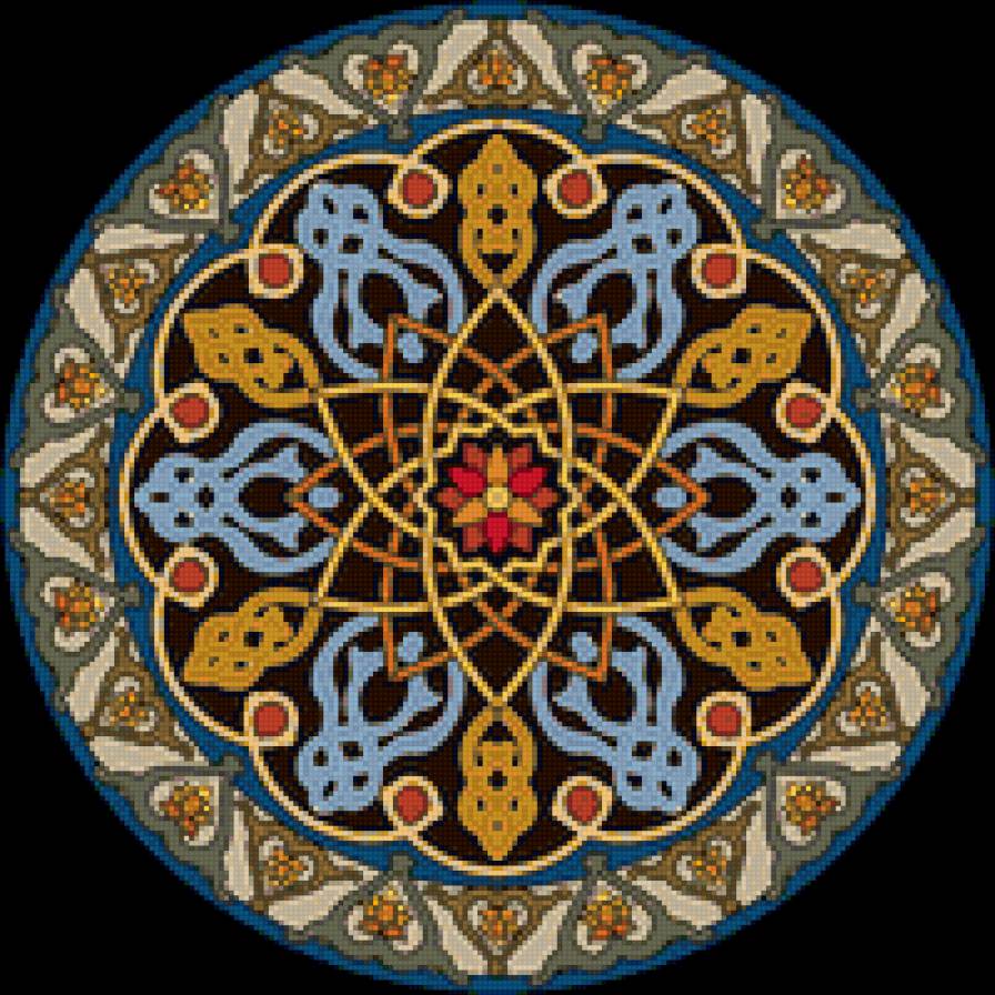 восточный орнамент - восток, орнаменты, узоры - предпросмотр