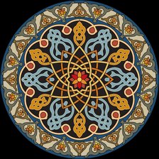 Схема вышивки «восточный орнамент»