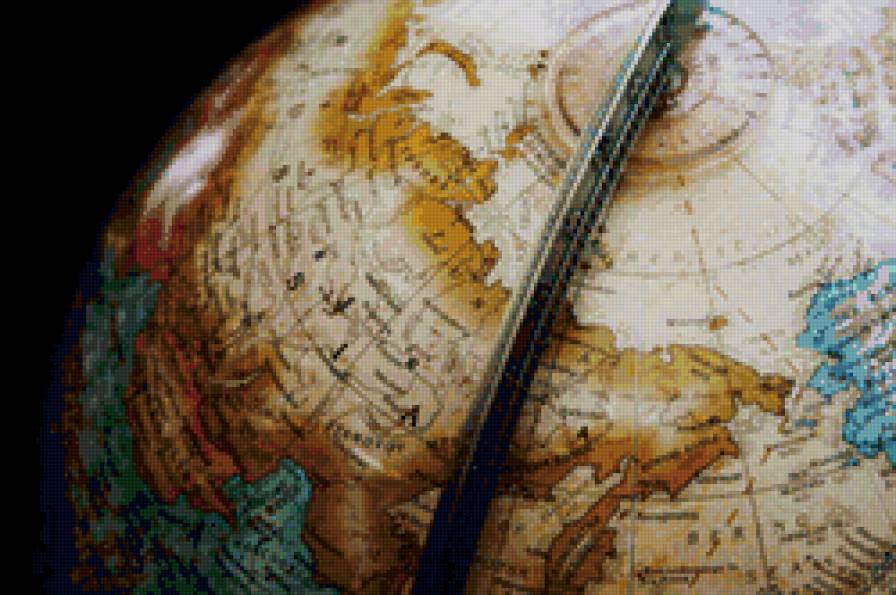 Глобус - земля - предпросмотр