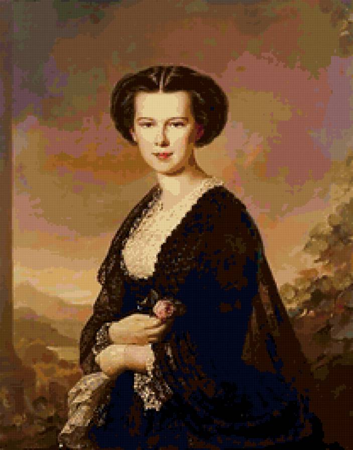 серия "женщины" - женщина.портрет - предпросмотр