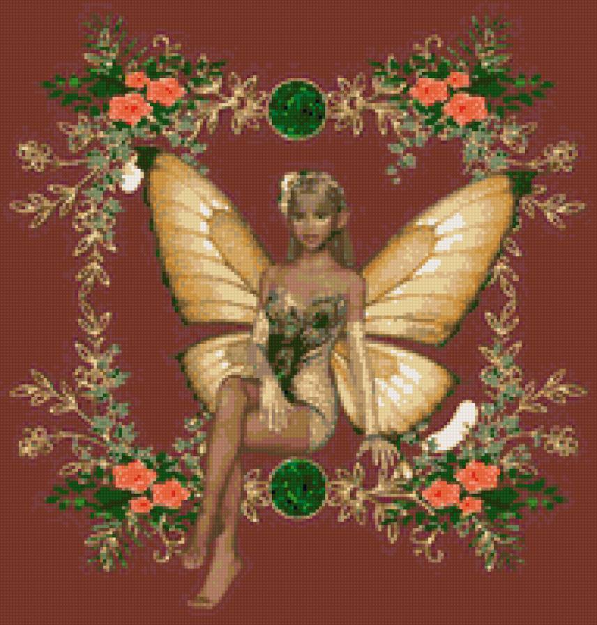 фея - фея, сказка, фентези, роза - предпросмотр