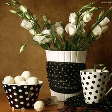 Схема вышивки «натюрмрт с цветами»