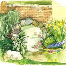 Схема вышивки «Ручей»