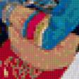 Предпросмотр схемы вышивки «девушка» (№76653)