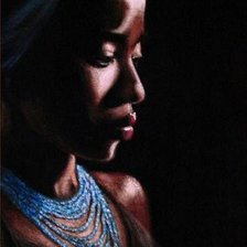 Схема вышивки «Негритянка»