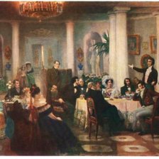 Схема вышивки «СЕРИЯ "В СВЕТЕ". СВЕТСКОЕ ОБЩЕСТВО»