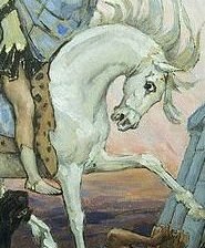 Схема вышивки «Всадники Апокалипсиса Фрагмент 4»