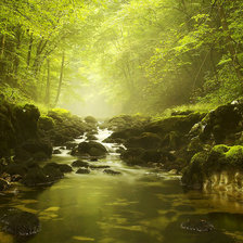 Схема вышивки «Пейзаж»
