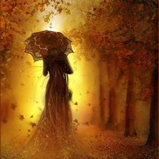 Схема вышивки «осень»