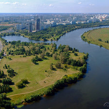 Схема вышивки «Город»