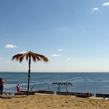 Схема вышивки «Пляж»