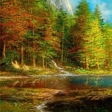 Схема вышивки «осень»