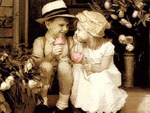 Маленькое счастье - портрет, мальчик, дети, друзья, девочка - оригинал