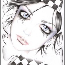 Схема вышивки «арлекино»