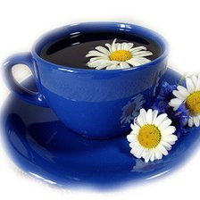 Схема вышивки «чашечка чая»