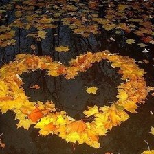 Схема вышивки «сердце»