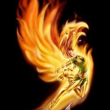 Схема вышивки «огненая птица»