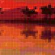 Предпросмотр схемы вышивки «закат» (№77263)