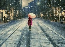 Схема вышивки «Вечер»