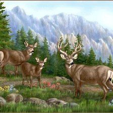 Схема вышивки «серия "животные"»