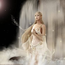 Схема вышивки «девушка»