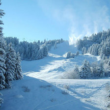 Схема вышивки «зима»