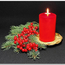 Схема вышивки «свечи»