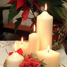 Схема вышивки «свечи»