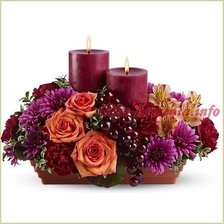 Схема вышивки «свечи»