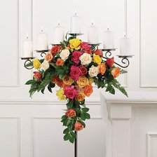 Схема вышивки «свечи»